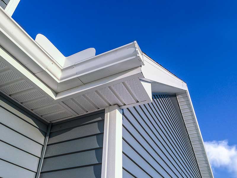 Residential gutter replacement